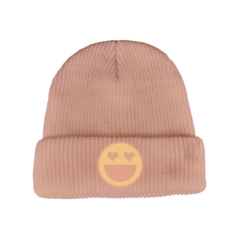 Tiny Whales - Beanie - Get Happy - Rose