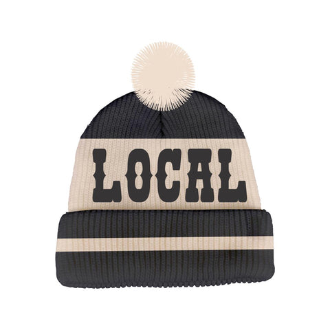 Tiny Whales - Beanie - Local - Black/Natural