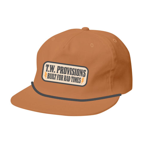 Tiny Whales - Provisions Hat - Rust