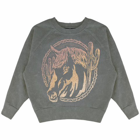 Tiny Whales - Boxy Sweatshirt - Wanderer