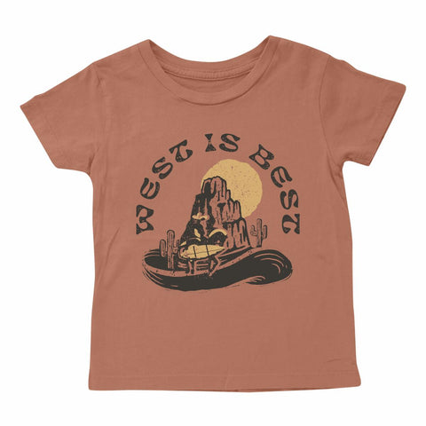 Tiny Whales - Short Sleeve Tee - West is Best