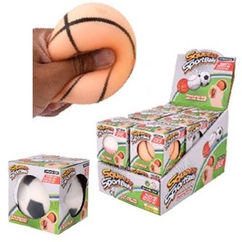 Handee Products - 2.5" Sports Dough ball