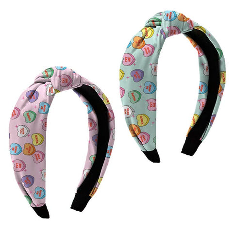 Top Trenz Inc. - Knot Headband - Candy Heart