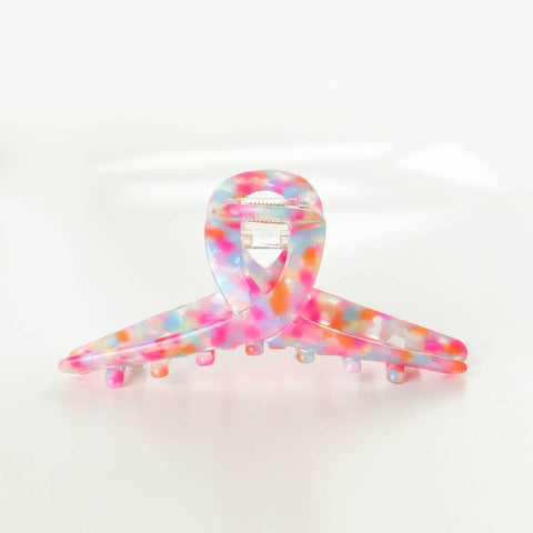 Adorro - Assorted Eco-Friendly Claw Clips - Pink Poolside