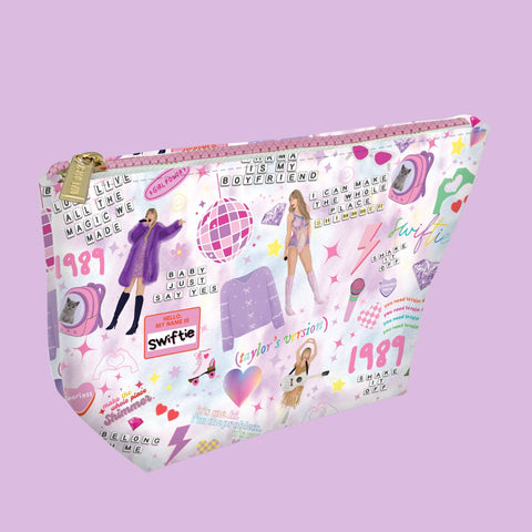 Aspen Lane - Cosmetic Pouch Bag - Swiftie Taylor Swift Mosaic Magic