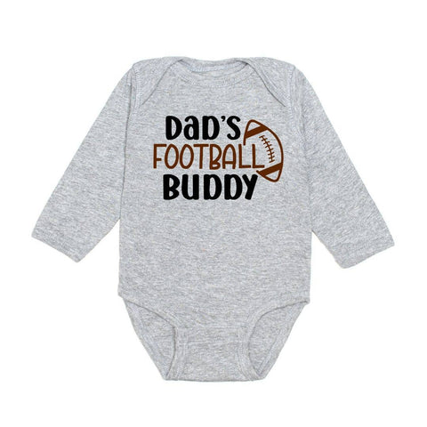 Sweet Wink - Long Sleeve Bodysuit - Dad's Football Buddy