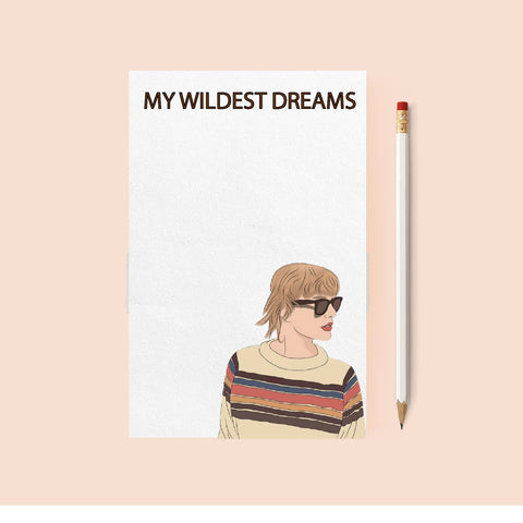 Inviting Affairs Paperie - Notepad - Wildest Dreams