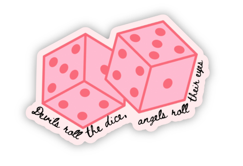 Inviting Affairs - Sticker - Devils Roll The Dice