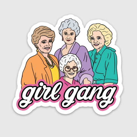 Brittany Paige - Sticker - Girl Gang Golden