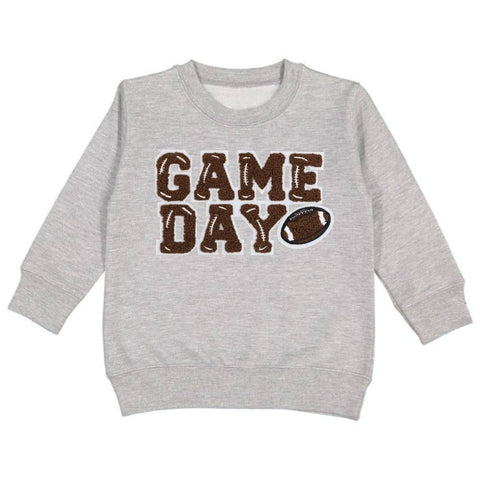 Sweet Wink - Kids Football Crewneck - Game Day Patch