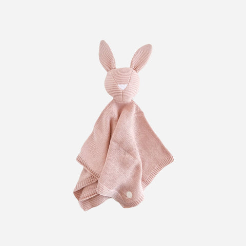 The Blueberry Hill - Blush Bunny Lovey Cream Blanket Set