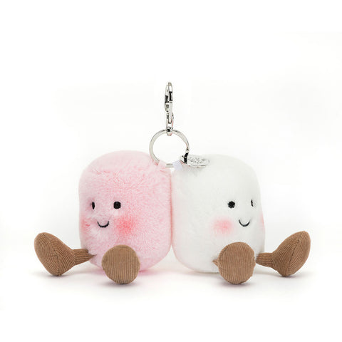 Jellycat - Bag Charm - Amuseables Pair of Marshmallows