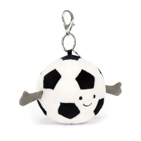 Jellycat - Bag Charm - Amuseable Sports Soccer