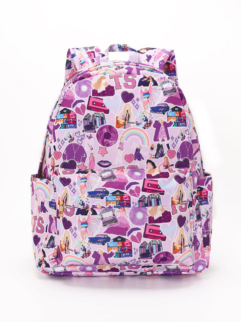 Sassy Kids Palace - Backpack - Purple Kids Girls Music Tour