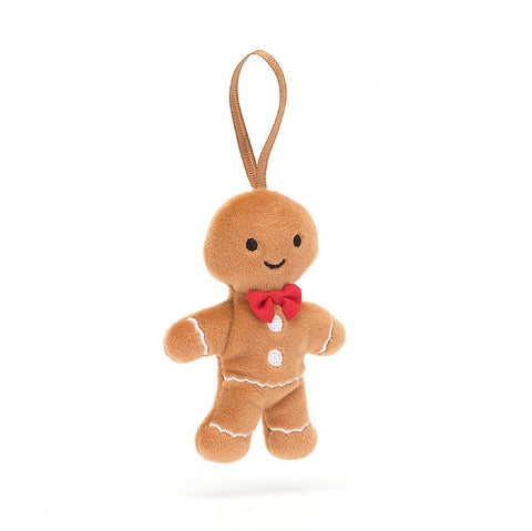 Jellycat - Festive Folly Ornament - Gingerbread Fred