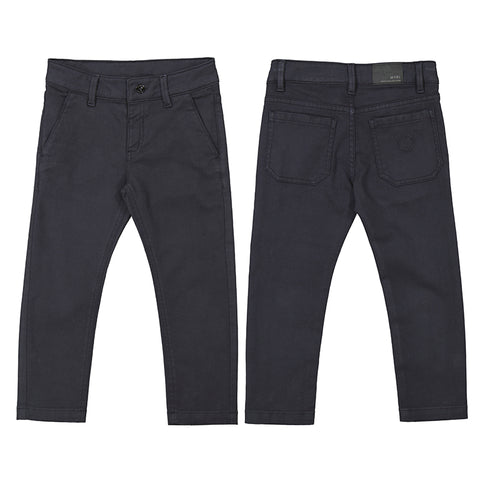 Mayoral - Relaxed Fit Pants - Blue Black