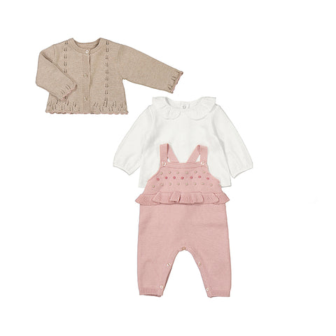 Mayoral - Dungaree and Jacket Set - Sugar