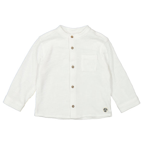 Mayoral - Longsleeve Button Up Shirt - Cream