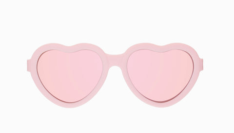 Babiators - Original Hearts Rose Gold Mirrored - Ballerina Pink