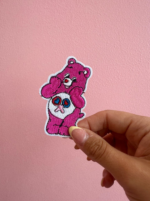 Happy Barb - Patch - Pink CareBear