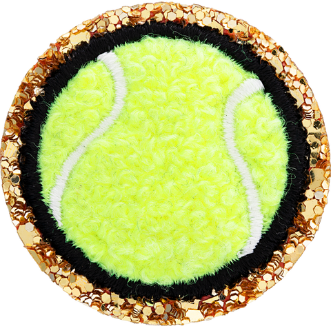 Stoney Clover Lane - Glitter Varsity Patch - Tennis Ball