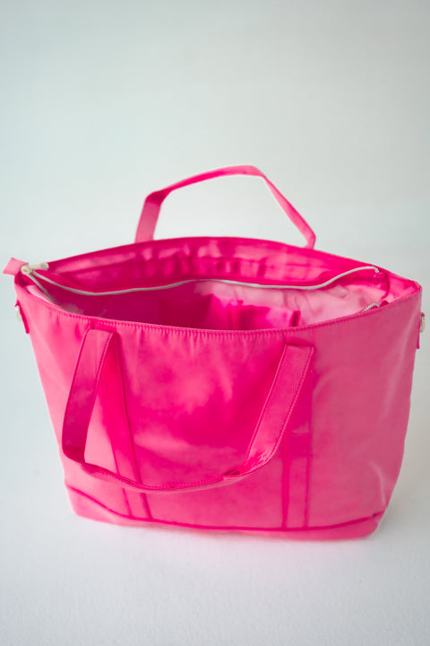 Happy Barb - Extra Large Tote - Happy Barb Pink