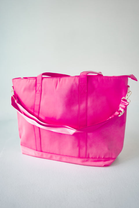 Happy Barb - Extra Large Tote - Happy Barb Pink