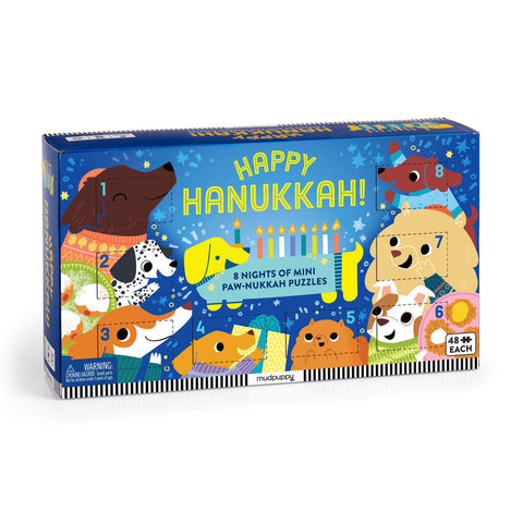 Mud Puppy - Puzzle - Happy Hanukkah!