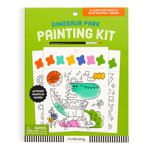 Mudpuppy - Painting Kit - Dinosaur Park