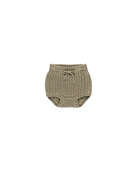 Quincy Mae - Knit Tie Bloomer - Olive