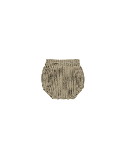 Quincy Mae - Knit Tie Bloomer - Olive