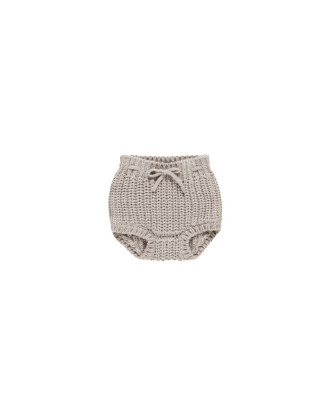 Quincy Mae - Knit Tie Bloomer - Fog