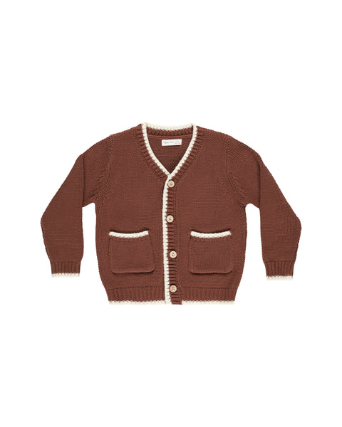 Rylee + Cru - Wynn Cardigan - Brick