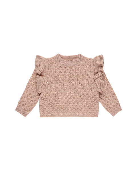 Rylee + Cru - La Reina Sweater - Rose