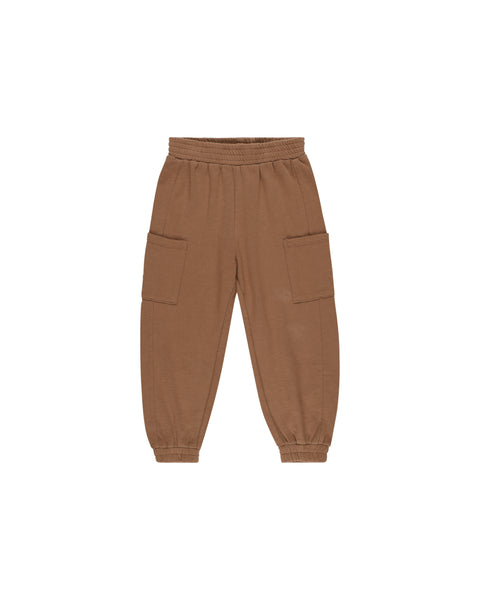 Rylee + Cru - Cargo Jogger - Saddle