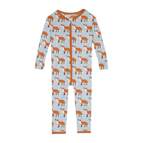 Kickee Pants - Convertible Sleeper - Fox & Crow