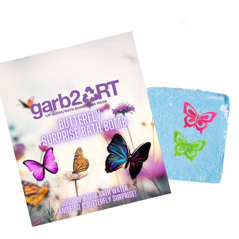 Garb2art - Surprise Bath Bomb - Butterfly