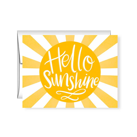 Pen & Paint - Hello Sunshine Greeting Card