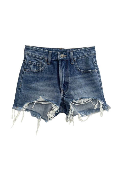 Katie J NYC - Malibu Shorts - Dark Wash Denim