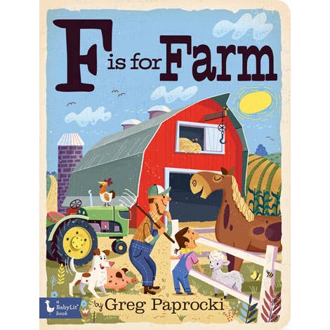 Gibbs Smith - Alphabet Board Book - F Is For Farm