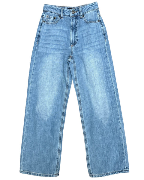 Katie J NYC - Brooklyn Wide Leg Soft Jean - Light Wash Denim