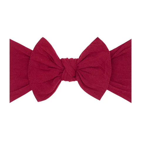 Baby Bling - Knot Headband - Ruby