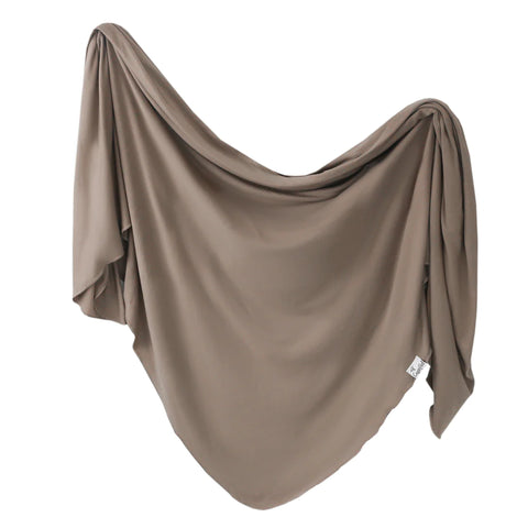 Copper Pearl - Knit Swaddle Blanket - Gobi